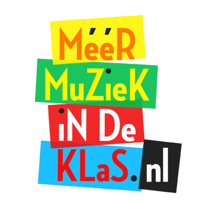 Logo van stichting Méér Muziek in de Klas